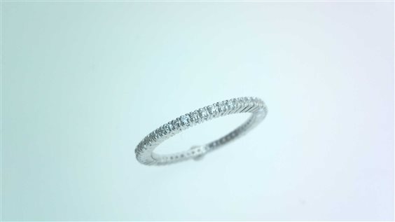 Anello Sommer Gioielli Donna Eternity in Oro bianco Diamante 0.44 Ct MOD 4481 - MOD 4481